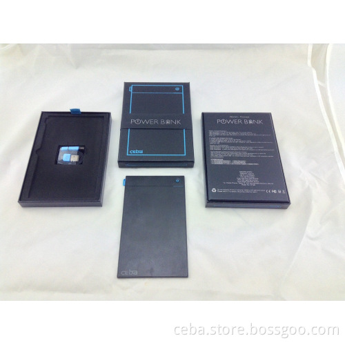 CEBA New Design World Thinnest Charger 5000mAh for mobile phone